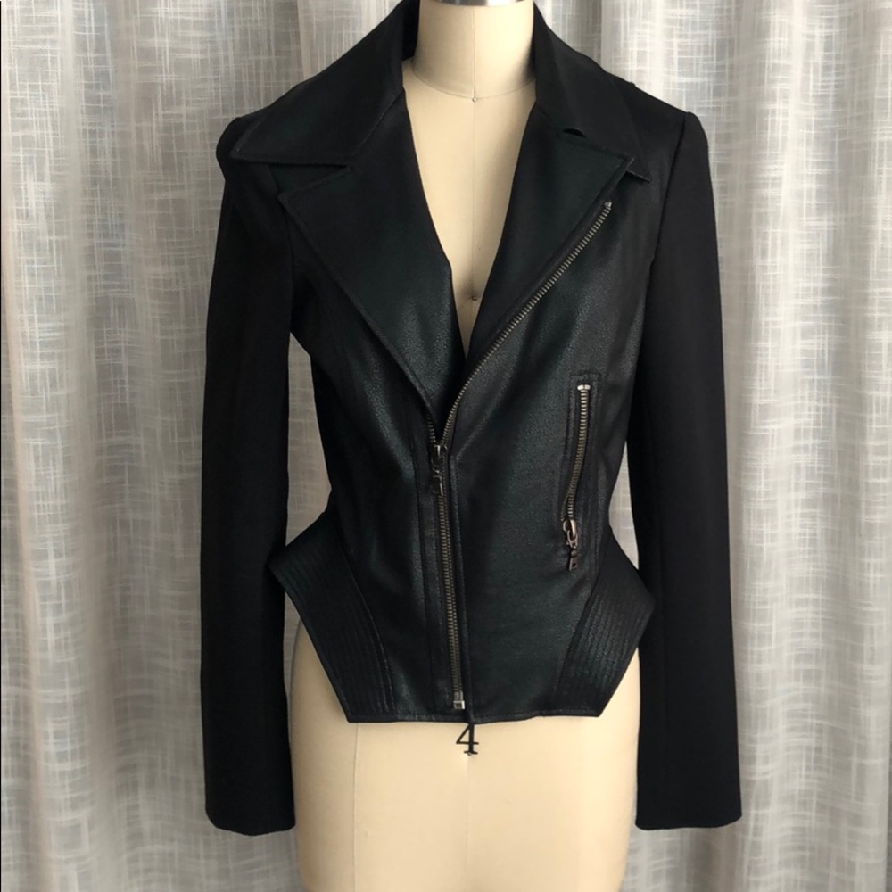 Tahari Moto Jacket